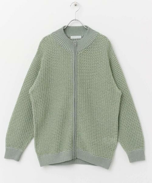 SENSE OF PLACE by URBAN RESEARCH / センスオブプレイス バイ アーバンリサーチ カーディガン・ボレロ | 『ユニセックス』『洗濯可』シアーメッシュドライバーズカーディガン | 詳細18