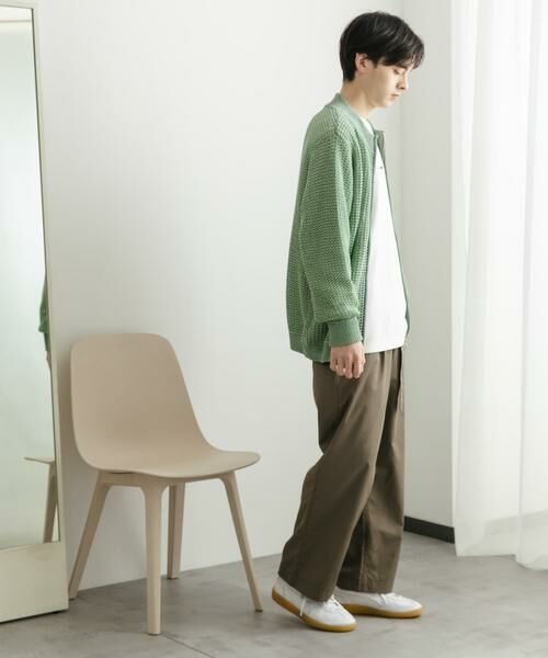 SENSE OF PLACE by URBAN RESEARCH / センスオブプレイス バイ アーバンリサーチ カーディガン・ボレロ | 『ユニセックス』『洗濯可』シアーメッシュドライバーズカーディガン | 詳細7