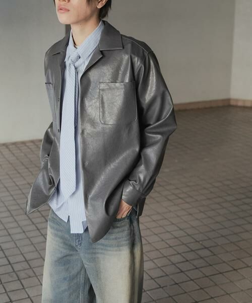 SENSE OF PLACE by URBAN RESEARCH / センスオブプレイス バイ アーバンリサーチ シャツ・ブラウス | FLオープンカラールーズシャツ | 詳細3