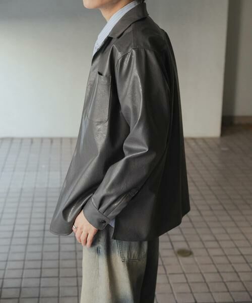 SENSE OF PLACE by URBAN RESEARCH / センスオブプレイス バイ アーバンリサーチ シャツ・ブラウス | FLオープンカラールーズシャツ | 詳細4