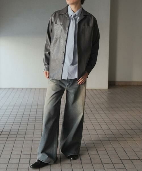 SENSE OF PLACE by URBAN RESEARCH / センスオブプレイス バイ アーバンリサーチ シャツ・ブラウス | FLオープンカラールーズシャツ | 詳細6