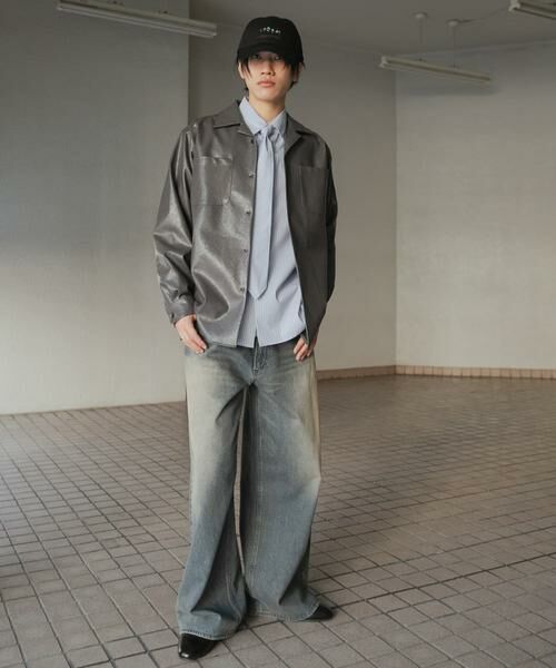 SENSE OF PLACE by URBAN RESEARCH / センスオブプレイス バイ アーバンリサーチ シャツ・ブラウス | FLオープンカラールーズシャツ | 詳細8