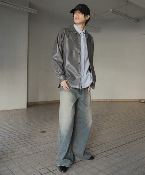 SENSE OF PLACE by URBAN RESEARCH / センスオブプレイス バイ アーバンリサーチ シャツ・ブラウス | FLオープンカラールーズシャツ | 詳細9