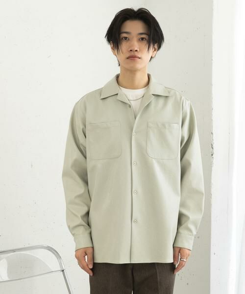 SENSE OF PLACE by URBAN RESEARCH / センスオブプレイス バイ アーバンリサーチ シャツ・ブラウス | FLオープンカラールーズシャツ | 詳細27