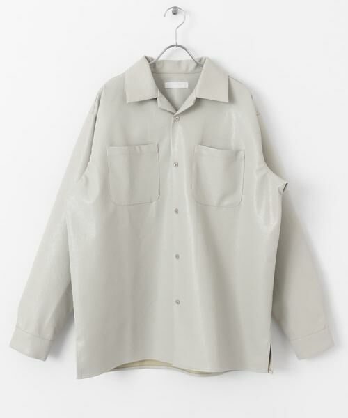 SENSE OF PLACE by URBAN RESEARCH / センスオブプレイス バイ アーバンリサーチ シャツ・ブラウス | FLオープンカラールーズシャツ | 詳細30
