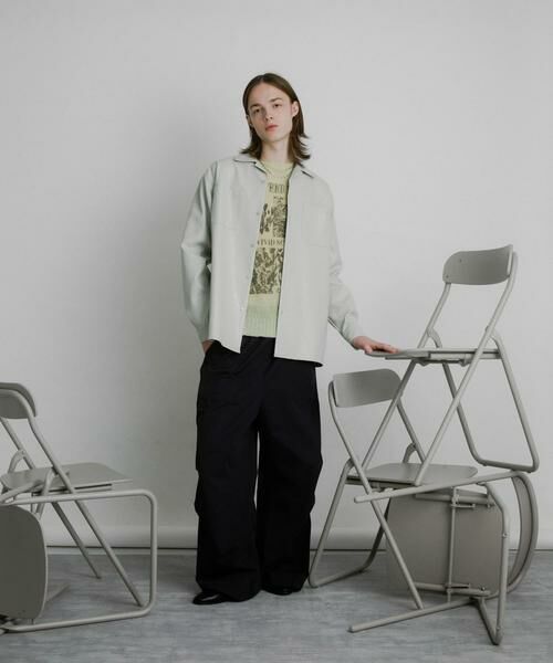 SENSE OF PLACE by URBAN RESEARCH / センスオブプレイス バイ アーバンリサーチ シャツ・ブラウス | FLオープンカラールーズシャツ | 詳細17