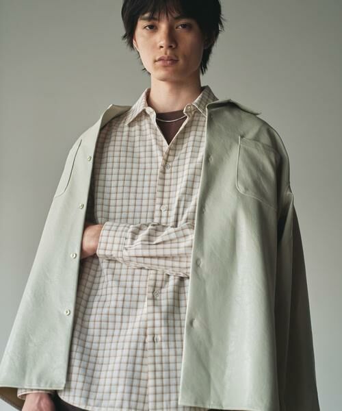 SENSE OF PLACE by URBAN RESEARCH / センスオブプレイス バイ アーバンリサーチ シャツ・ブラウス | FLオープンカラールーズシャツ | 詳細18