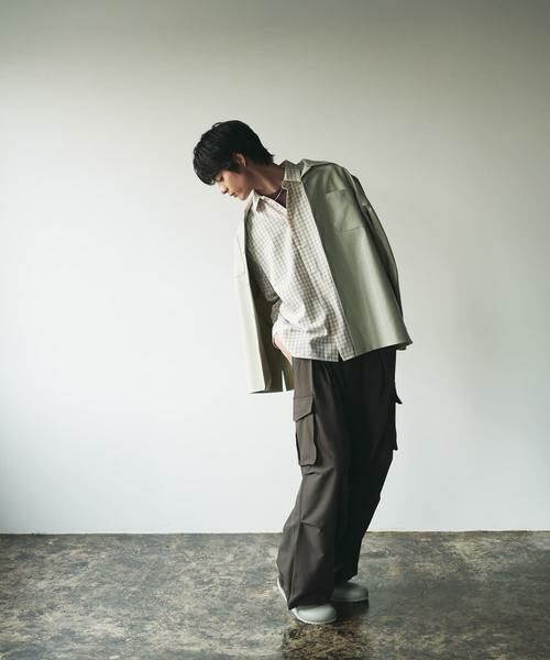 SENSE OF PLACE by URBAN RESEARCH / センスオブプレイス バイ アーバンリサーチ シャツ・ブラウス | FLオープンカラールーズシャツ | 詳細19