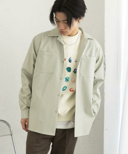 SENSE OF PLACE by URBAN RESEARCH / センスオブプレイス バイ アーバンリサーチ シャツ・ブラウス | FLオープンカラールーズシャツ | 詳細20