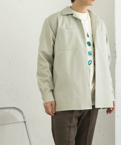 SENSE OF PLACE by URBAN RESEARCH / センスオブプレイス バイ アーバンリサーチ シャツ・ブラウス | FLオープンカラールーズシャツ | 詳細21