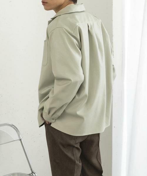 SENSE OF PLACE by URBAN RESEARCH / センスオブプレイス バイ アーバンリサーチ シャツ・ブラウス | FLオープンカラールーズシャツ | 詳細22