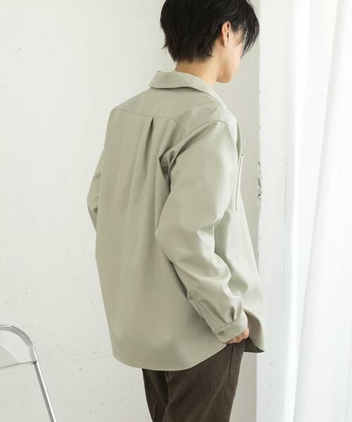 SENSE OF PLACE by URBAN RESEARCH / センスオブプレイス バイ アーバンリサーチ シャツ・ブラウス | FLオープンカラールーズシャツ | 詳細23