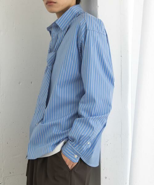 SENSE OF PLACE by URBAN RESEARCH / センスオブプレイス バイ アーバンリサーチ シャツ・ブラウス | 『ユニセックス』ストライプレギュラーカラーネクタイシャツ | 詳細17
