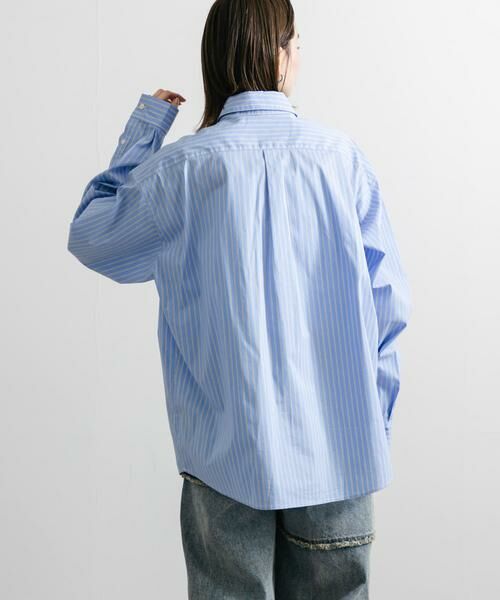 SENSE OF PLACE by URBAN RESEARCH / センスオブプレイス バイ アーバンリサーチ シャツ・ブラウス | 『ユニセックス』ストライプレギュラーカラーネクタイシャツ | 詳細9
