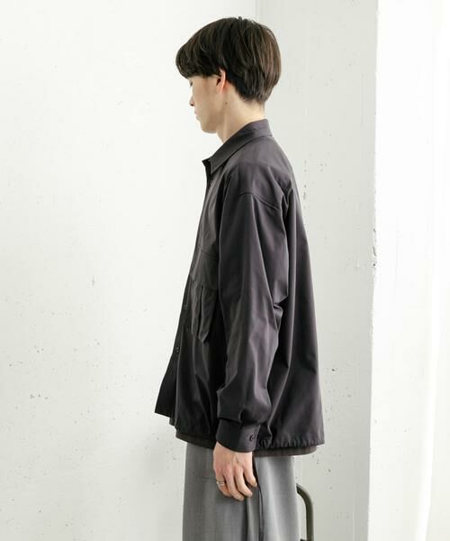 SENSE OF PLACE by URBAN RESEARCH / センスオブプレイス バイ アーバンリサーチ シャツ・ブラウス | ドットメッシュダブルポケットロングスリーブシャツ | 詳細30