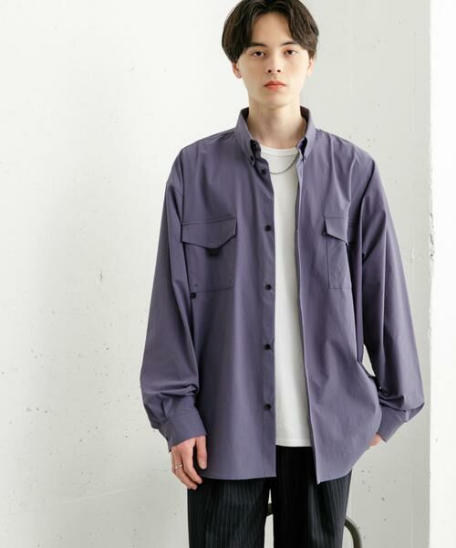 SENSE OF PLACE by URBAN RESEARCH / センスオブプレイス バイ アーバンリサーチ シャツ・ブラウス | リップストップフィッシングシャツ | 詳細1