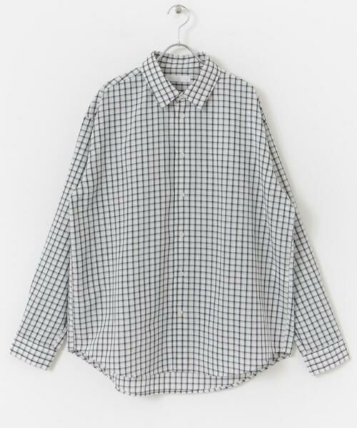 SENSE OF PLACE by URBAN RESEARCH / センスオブプレイス バイ アーバンリサーチ シャツ・ブラウス | 『ユニセックス』グラフチェックルーズシャツ | 詳細10