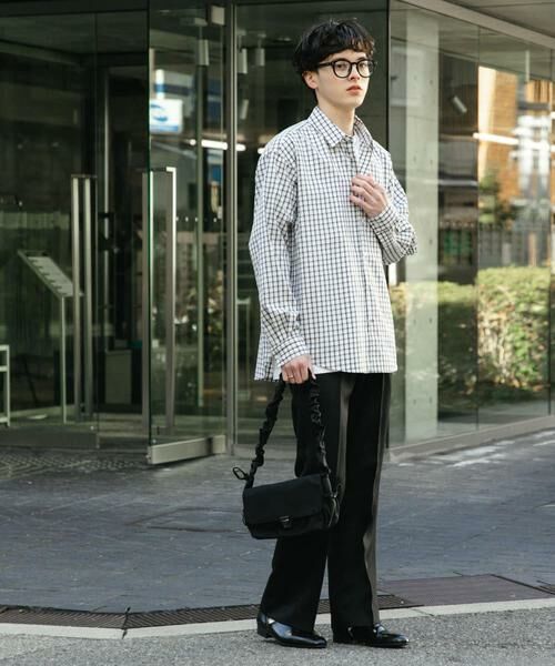 SENSE OF PLACE by URBAN RESEARCH / センスオブプレイス バイ アーバンリサーチ シャツ・ブラウス | 『ユニセックス』グラフチェックルーズシャツ | 詳細7