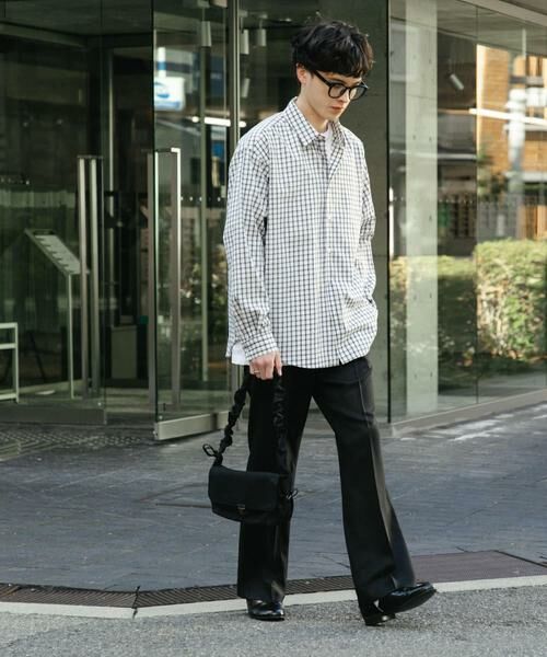 SENSE OF PLACE by URBAN RESEARCH / センスオブプレイス バイ アーバンリサーチ シャツ・ブラウス | 『ユニセックス』グラフチェックルーズシャツ | 詳細9