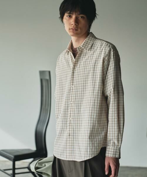 SENSE OF PLACE by URBAN RESEARCH / センスオブプレイス バイ アーバンリサーチ シャツ・ブラウス | 『ユニセックス』グラフチェックルーズシャツ | 詳細25