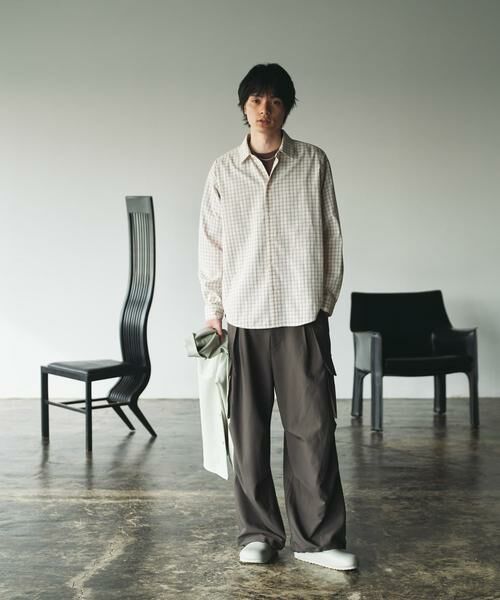 SENSE OF PLACE by URBAN RESEARCH / センスオブプレイス バイ アーバンリサーチ シャツ・ブラウス | 『ユニセックス』グラフチェックルーズシャツ | 詳細27