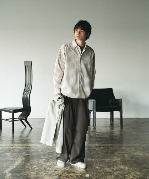 SENSE OF PLACE by URBAN RESEARCH / センスオブプレイス バイ アーバンリサーチ シャツ・ブラウス | 『ユニセックス』グラフチェックルーズシャツ | 詳細28