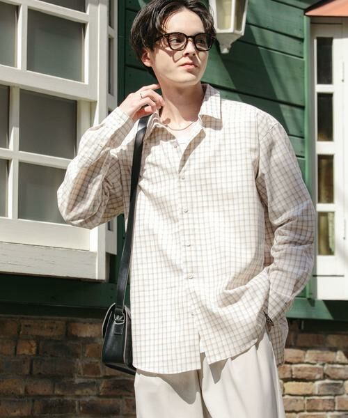 SENSE OF PLACE by URBAN RESEARCH / センスオブプレイス バイ アーバンリサーチ シャツ・ブラウス | 『ユニセックス』グラフチェックルーズシャツ | 詳細13