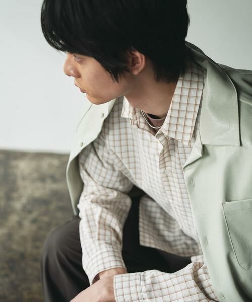 SENSE OF PLACE by URBAN RESEARCH / センスオブプレイス バイ アーバンリサーチ シャツ・ブラウス | 『ユニセックス』グラフチェックルーズシャツ | 詳細20