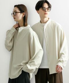 SENSE OF PLACE by URBAN RESEARCH / センスオブプレイス バイ アーバンリサーチ シャツ・ブラウス | 『ユニセックス』アムンゼンバンドカラーシャツ