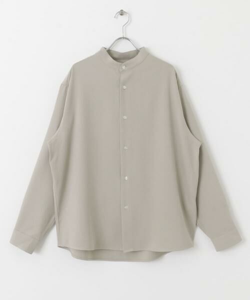 SENSE OF PLACE by URBAN RESEARCH / センスオブプレイス バイ アーバンリサーチ シャツ・ブラウス | 『ユニセックス』アムンゼンバンドカラーシャツ | 詳細8