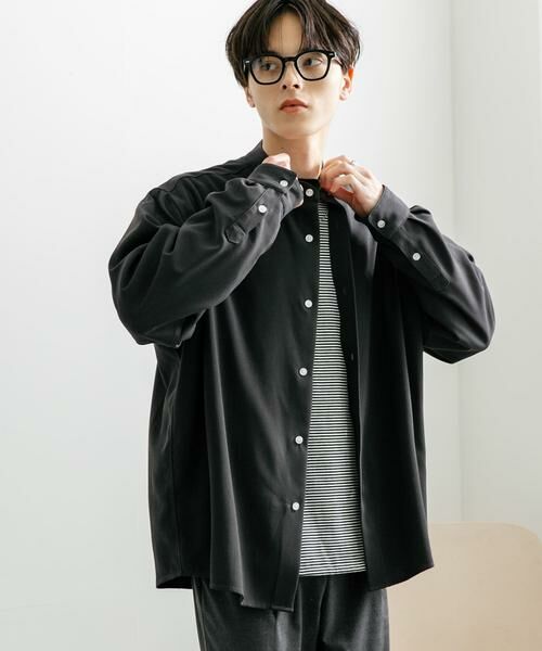 SENSE OF PLACE by URBAN RESEARCH / センスオブプレイス バイ アーバンリサーチ シャツ・ブラウス | 『ユニセックス』アムンゼンバンドカラーシャツ | 詳細13