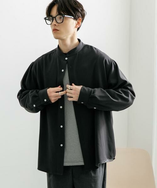 SENSE OF PLACE by URBAN RESEARCH / センスオブプレイス バイ アーバンリサーチ シャツ・ブラウス | 『ユニセックス』アムンゼンバンドカラーシャツ | 詳細14