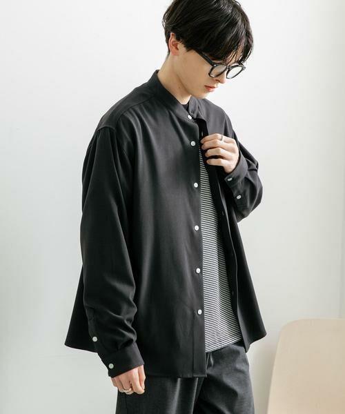 SENSE OF PLACE by URBAN RESEARCH / センスオブプレイス バイ アーバンリサーチ シャツ・ブラウス | 『ユニセックス』アムンゼンバンドカラーシャツ | 詳細16