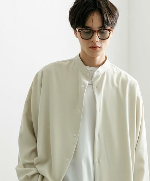 SENSE OF PLACE by URBAN RESEARCH / センスオブプレイス バイ アーバンリサーチ シャツ・ブラウス | 『ユニセックス』アムンゼンバンドカラーシャツ | 詳細20