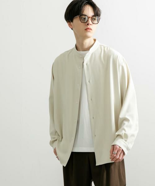 SENSE OF PLACE by URBAN RESEARCH / センスオブプレイス バイ アーバンリサーチ シャツ・ブラウス | 『ユニセックス』アムンゼンバンドカラーシャツ | 詳細22