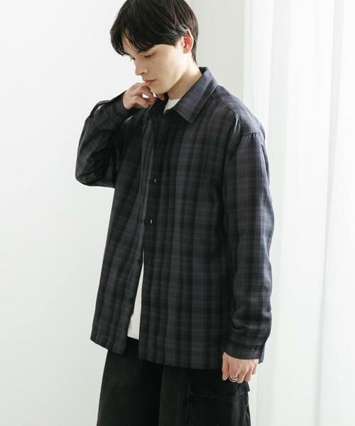 SENSE OF PLACE by URBAN RESEARCH / センスオブプレイス バイ アーバンリサーチ シャツ・ブラウス | オンブレチェックルーズシャツ | 詳細12