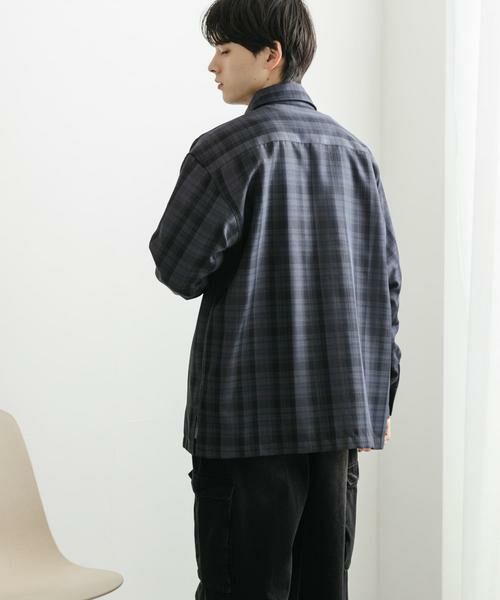 SENSE OF PLACE by URBAN RESEARCH / センスオブプレイス バイ アーバンリサーチ シャツ・ブラウス | オンブレチェックルーズシャツ | 詳細13