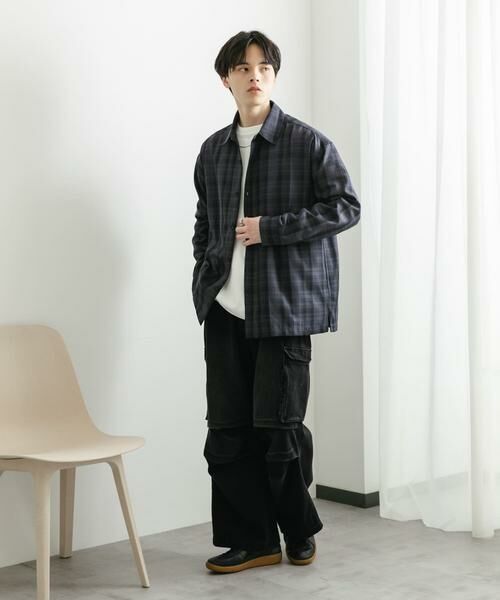 SENSE OF PLACE by URBAN RESEARCH / センスオブプレイス バイ アーバンリサーチ シャツ・ブラウス | オンブレチェックルーズシャツ | 詳細14