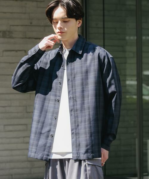 SENSE OF PLACE by URBAN RESEARCH / センスオブプレイス バイ アーバンリサーチ シャツ・ブラウス | オンブレチェックルーズシャツ | 詳細4