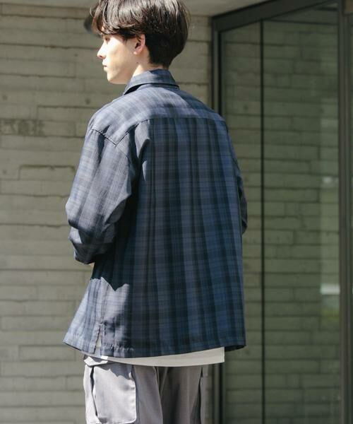 SENSE OF PLACE by URBAN RESEARCH / センスオブプレイス バイ アーバンリサーチ シャツ・ブラウス | オンブレチェックルーズシャツ | 詳細6