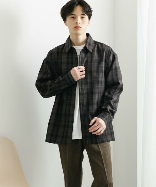 SENSE OF PLACE by URBAN RESEARCH / センスオブプレイス バイ アーバンリサーチ シャツ・ブラウス | オンブレチェックルーズシャツ | 詳細22