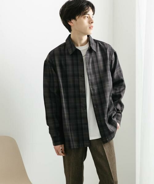 SENSE OF PLACE by URBAN RESEARCH / センスオブプレイス バイ アーバンリサーチ シャツ・ブラウス | オンブレチェックルーズシャツ | 詳細23