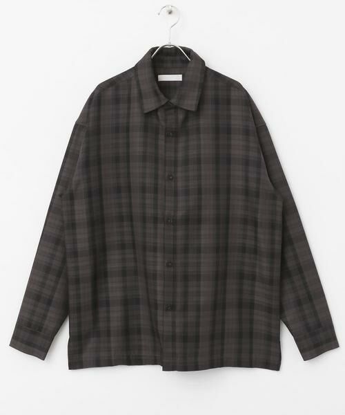 SENSE OF PLACE by URBAN RESEARCH / センスオブプレイス バイ アーバンリサーチ シャツ・ブラウス | オンブレチェックルーズシャツ | 詳細26