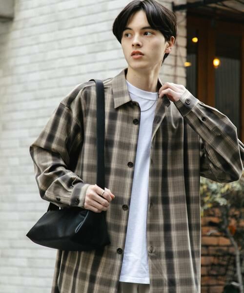 SENSE OF PLACE by URBAN RESEARCH / センスオブプレイス バイ アーバンリサーチ シャツ・ブラウス | 『ユニセックス』『イージーケア』カラールーズシャツ | 詳細1