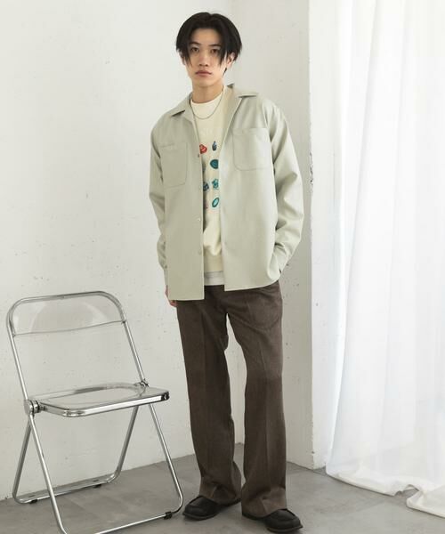 SENSE OF PLACE by URBAN RESEARCH / センスオブプレイス バイ アーバンリサーチ その他パンツ | ヴィンテージフレアスラックス | 詳細12