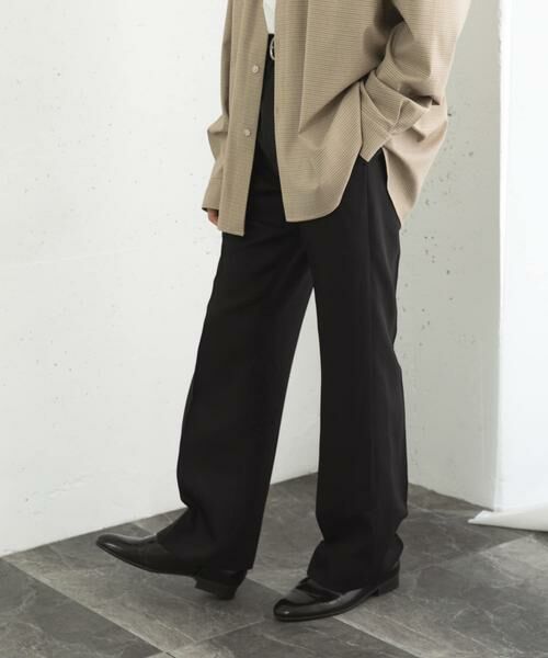 SENSE OF PLACE by URBAN RESEARCH / センスオブプレイス バイ アーバンリサーチ その他パンツ | ヴィンテージフレアスラックス | 詳細1