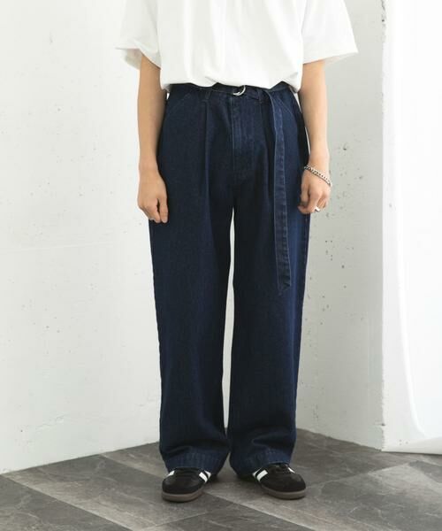 SENSE OF PLACE by URBAN RESEARCH / センスオブプレイス バイ アーバンリサーチ その他パンツ | アソートベルテッドストレートパンツ | 詳細7