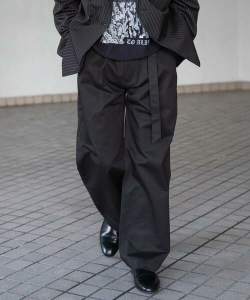 SENSE OF PLACE by URBAN RESEARCH / センスオブプレイス バイ アーバンリサーチ その他パンツ | アソートベルテッドストレートパンツ | 詳細17