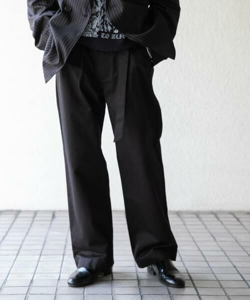 SENSE OF PLACE by URBAN RESEARCH / センスオブプレイス バイ アーバンリサーチ その他パンツ | アソートベルテッドストレートパンツ | 詳細18