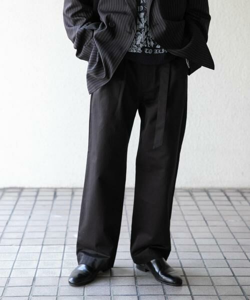 SENSE OF PLACE by URBAN RESEARCH / センスオブプレイス バイ アーバンリサーチ その他パンツ | アソートベルテッドストレートパンツ | 詳細19